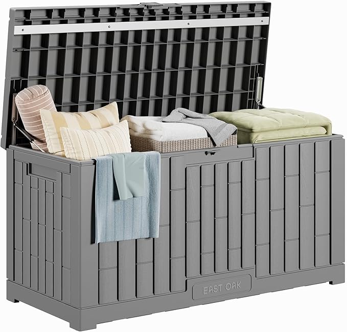 EAST OAK 80-gallon outdoor storage box