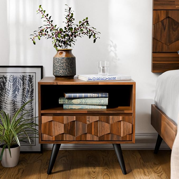 Bme Georgina Nightstand — Dark Chocolate